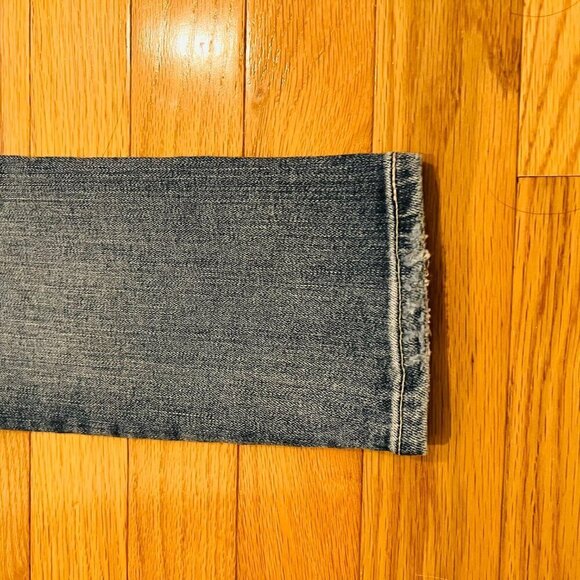 AG Adriano Goldschmeid Farrah High Rise Skinny Ankle Jean Wm Sz 26 Distressed - Picture 13 of 16